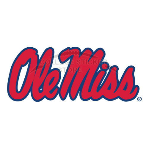 Personal Mississippi Rebels Iron-on Transfers (Wall Stickers)NO.5123